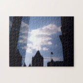 Sky and Clouds in City Legpuzzel (Horizontaal)