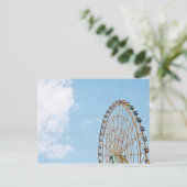 Sky and Ferris Wheel briefkaart (Staand voorkant)