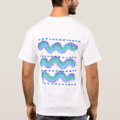 Sky and Surf Summer Stripe T-shirt (Achterkant)