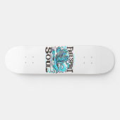 Sky Bird met Free Spirit en Soul Skateboard (Horizontaal)