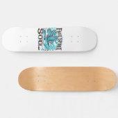 Sky Bird met Free Spirit en Soul Skateboard (Horizontaal)
