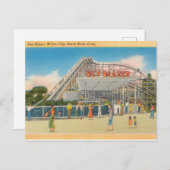 Sky Blazer Roller Onderzetter, Savin Rock, Connect Briefkaart (Voorkant / Achterkant)