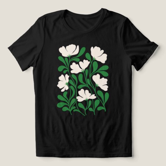Sky Bloom Dames Blouse T-Shirt (Design voorkant)
