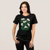 Sky Bloom Dames Blouse T-Shirt (Voorkant volledig)