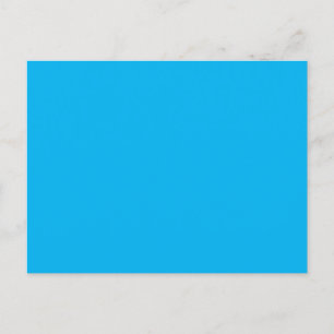 Sky Blue #00B0EF, Ball Blue Briefkaart