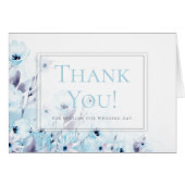 Sky Blue Anemone Bloem Bruiloft (Voorkant Horizontaal)