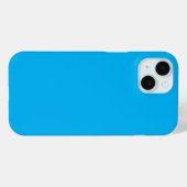 Sky Blue couleur iPhone / coque ipad (Verso (horizontal))