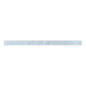 Sky Blue, Dk Grey Wht Large Chevron ZigZag Pattern Lint (Voorkant)
