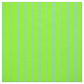 Sky Blue en Chartreuse Stripes Pattern Stof (Swatch)