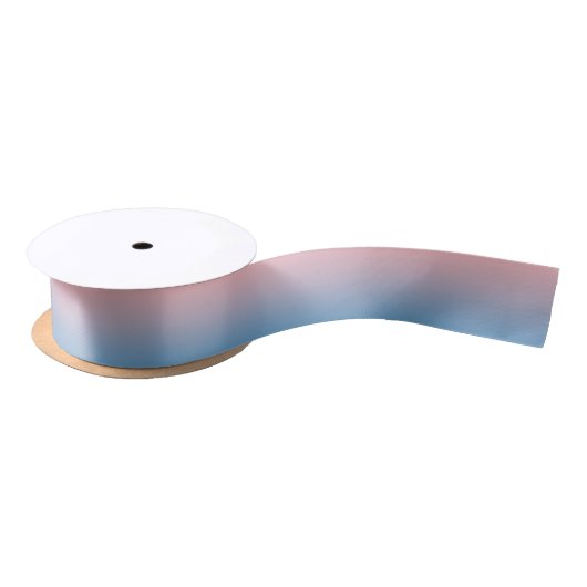 Sky Blue en Coral Ombre Lint (Spoel)