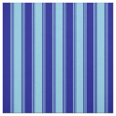 Sky Blue en Dark Blue Pattern Stof (Swatch)