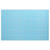 Sky Blue en White Check Gingham Pattern Fabric Stof (Fat Quarter)