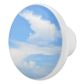 Sky Blue en White, gedeeltelijk troebel met een tw Keramische Knop (Rechts)