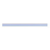 Sky Blue en White Striped Grosgrain Ribbon Lint (Voorkant)