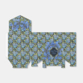 Sky Blue Forget-me-not Wildflower Bedankdoosjes (Uitgevouwen)