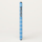 Sky blue gingham Case-Mate iPhone case (Achterkant/links)