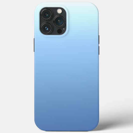 Sky Blue Gradient Case-Mate iPhone Case (Achterkant)