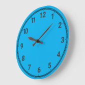 Sky blue grote klok (Hoek)