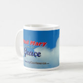 Sky Blue Hail Mary Cup Koffiemok (Voorkant links)