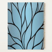 Sky Blue Hues Creative Leave Motif (Dos)