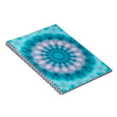 Sky blue kaleidoscoop notitieboek (Rechterzijde)
