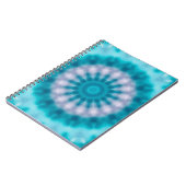 Sky blue kaleidoscoop notitieboek (Linkerzijde)