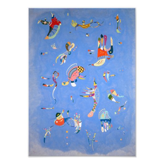 Sky Blue | Kandinsky | Foto Afdruk (Voorkant)