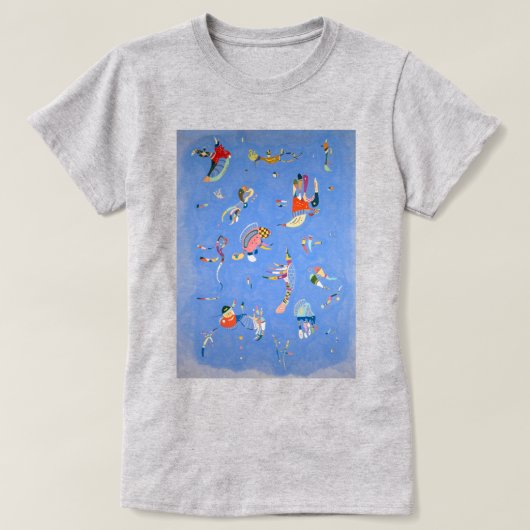Sky Blue | Kandinsky | T-shirt (Design voorkant)