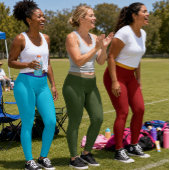 « SKY BLUE » LEGGINGS DE VÊTEMENTS ACTIFS