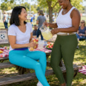 « SKY BLUE » LEGGINGS DE VÊTEMENTS ACTIFS