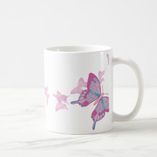 Sky Blue Pink Butterfly Mok