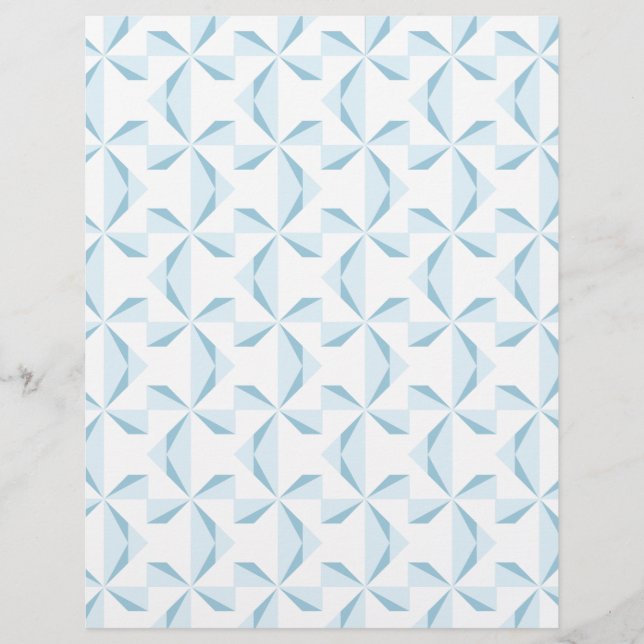 Sky Blue Pinwheels (Voorkant)