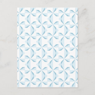 Sky Blue Pinwheels Briefkaart