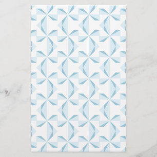 Sky Blue Pinwheels Briefpapier