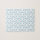 Sky Blue Pinwheels Legpuzzel (Horizontaal)