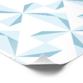 Sky Blue Pinwheels Perfect Poster (Hoek)