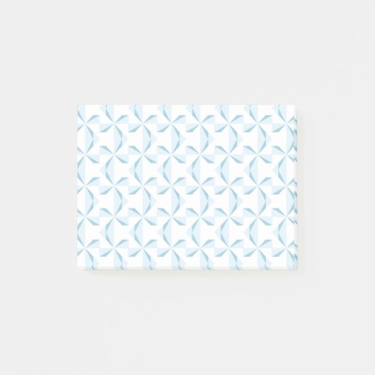 Sky Blue Pinwheels Post-it® Notes (Voorkant)