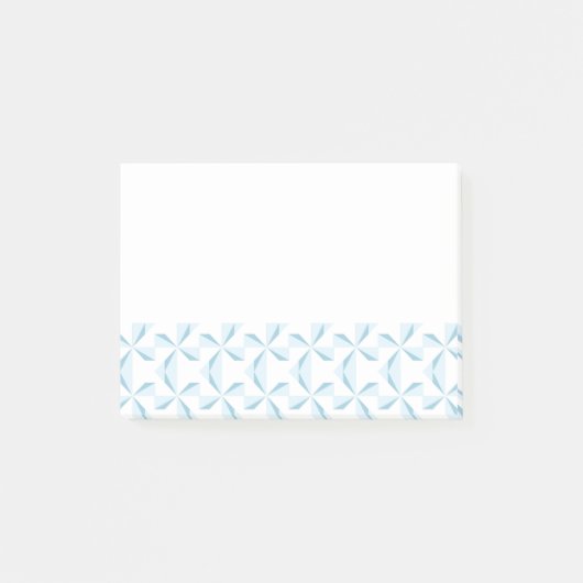 Sky Blue Pinwheels Post-it® Notes (Voorkant)