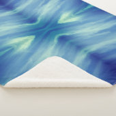 Sky Blue Sherpa Blanket Sherpa Deken (3/4)