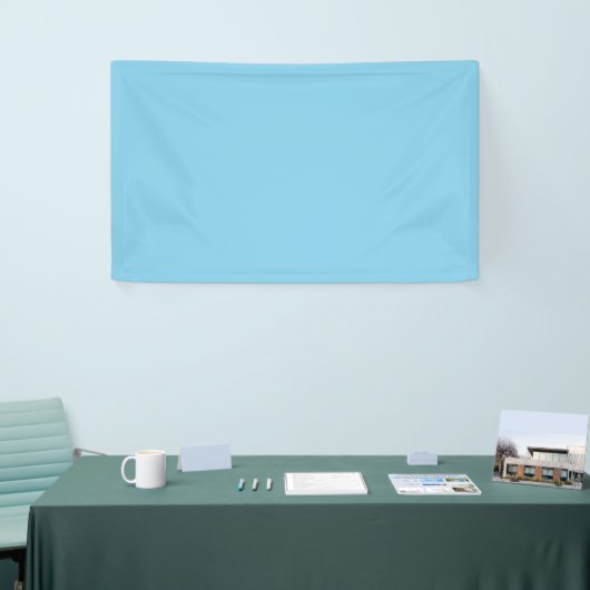 Sky Blue Solid Color Spandoek (Beurs)