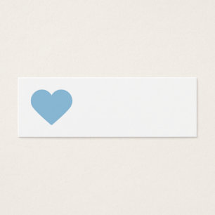 Sky Blue Sweet Heart et Chevron Tags cadeaux