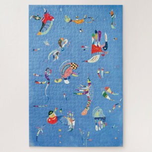 Sky Blue van Wassily Kandinsky Legpuzzel