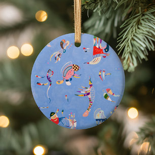 Sky Blue   Wassily Kandinsky Keramisch Ornament