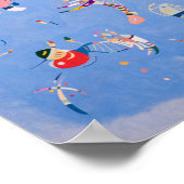 Sky Blue | Wassily Kandinsky Poster (Hoek)