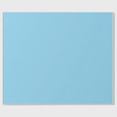 Sky Blue Wrapping Paper Cadeaupapier (Vlak)