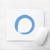 Sky Blue Zen Symbol Muismat (Met muis)