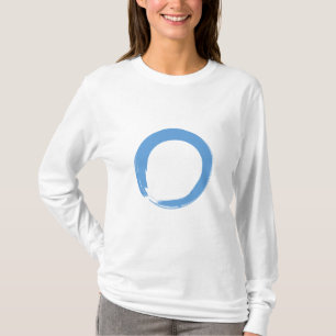 Sky Blue Zen Symbol T-shirt