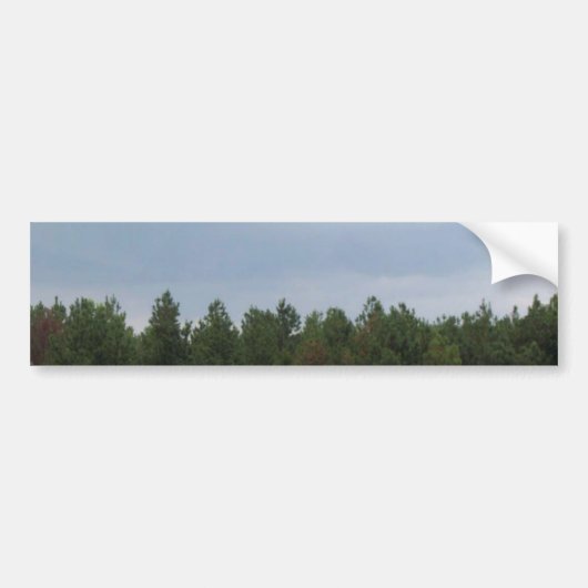 Sky & Clouds Bumpersticker (Voorkant)