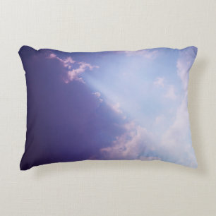 Sky Clouds Pastel Kleuren Skyscape Schilderachtig Accent Kussen