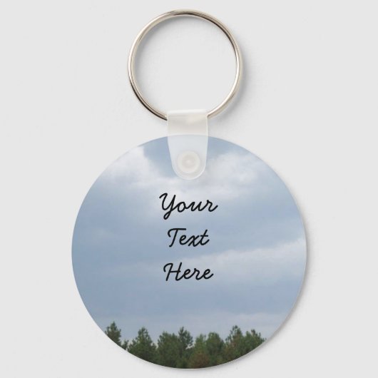Sky & Clouds Sleutelhanger (Voorkant)